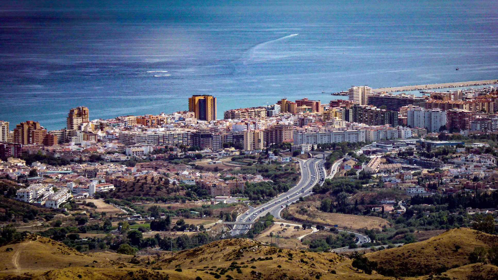 Mijas coastline, Costa del Sol